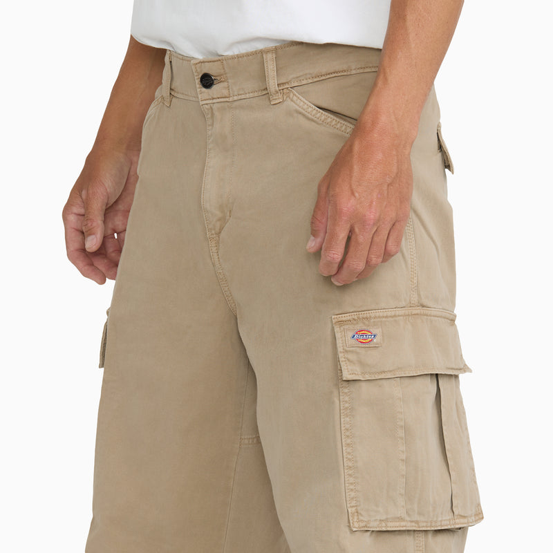 247 Loose Straight Garment Dyed Cargo Pants
