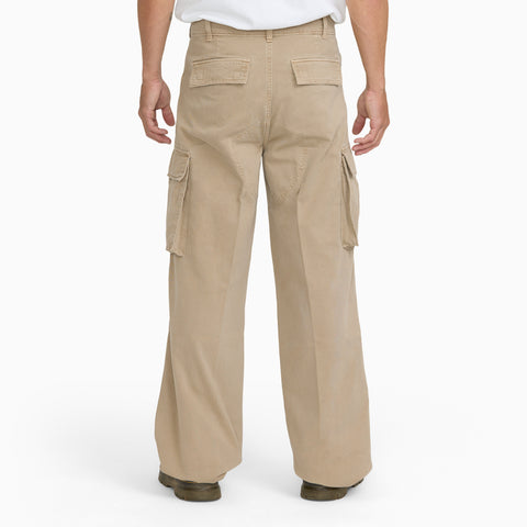 247 Loose Straight Garment Dyed Cargo Pants