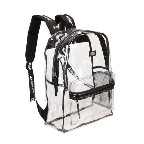 Dickies Clear Backpack - Clear w/Black