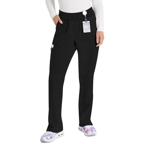 DK EDS ESSENTIALS Natural Rise Tapered Leg Pull-On Pant
