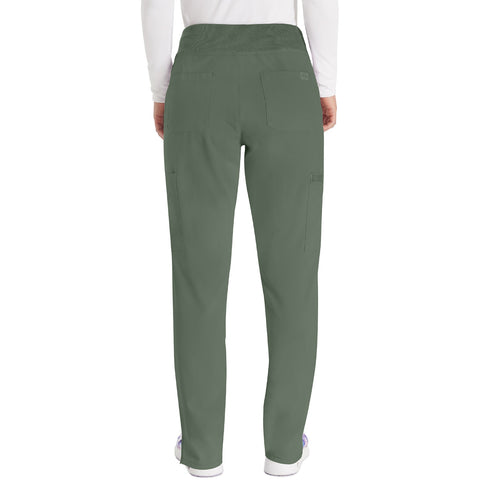 DK EDS ESSENTIALS Natural Rise Tapered Leg Pull-On Pant