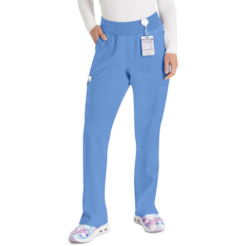DK EDS ESSENTIALS Natural Rise Tapered Leg Pull-On Pant