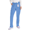Women's EDS Essentials Natural Rise Tapered Leg Pull-On Scrub Pant - Ciel - 1