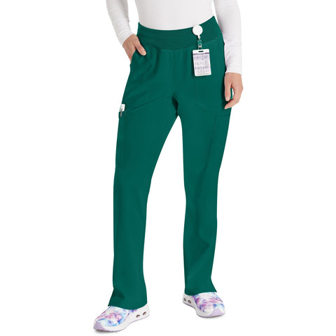 DK EDS ESSENTIALS Natural Rise Tapered Leg Pull-On Pant