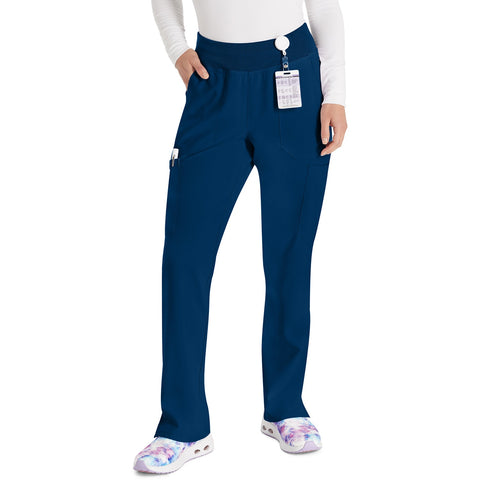 DK EDS ESSENTIALS Natural Rise Tapered Leg Pull-On Pant
