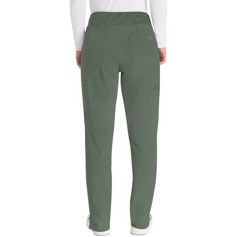 DK EDS ESSENTIALS Natural Rise Tapered Leg Pull-On Pant