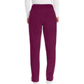 Women's EDS Essentials Natural Rise Tapered Leg Pull-On Scrub Pant - Wine - 2