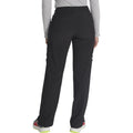 Women's EDS Essentials Mid Rise Straight Leg Drawstring Scrub Pant - Black - 2