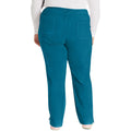 Women's EDS Essentials Mid Rise Straight Leg Drawstring Scrub Pant - Caribbean Blue - 2