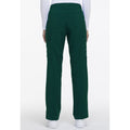 Women's EDS Essentials Mid Rise Straight Leg Drawstring Scrub Pant - Hunter Green - 2