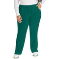 Women's EDS Essentials Mid Rise Straight Leg Drawstring Scrub Pant - Hunter Green - 1