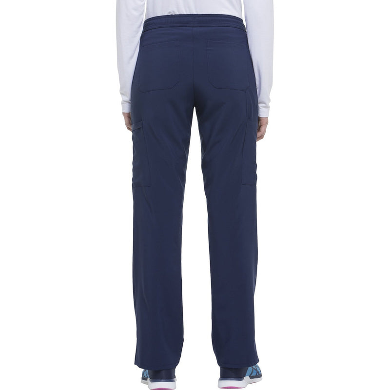 Women's EDS Essentials Mid Rise Straight Leg Drawstring Scrub Pant - Navy - 2
