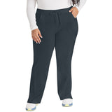 Women's EDS Essentials Mid Rise Straight Leg Drawstring Scrub Pant - Pewter - 1
