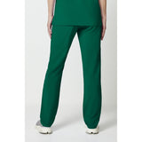 Unisex EDS Essentials Natural Rise Tapered Leg Scrub Pant - Hunter Green - 2