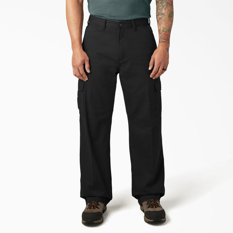 Dickies Loose Fit Straight Leg Cargo Pants - Black Dickies Loose Fit Straight Leg Cargo Pants - Black