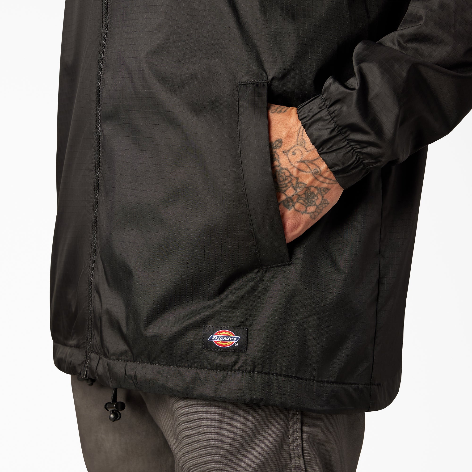 Fleece Lined Jacket ナイロンジャケット Fleece Lined Nylon Hooded Jacket | Dickies US
