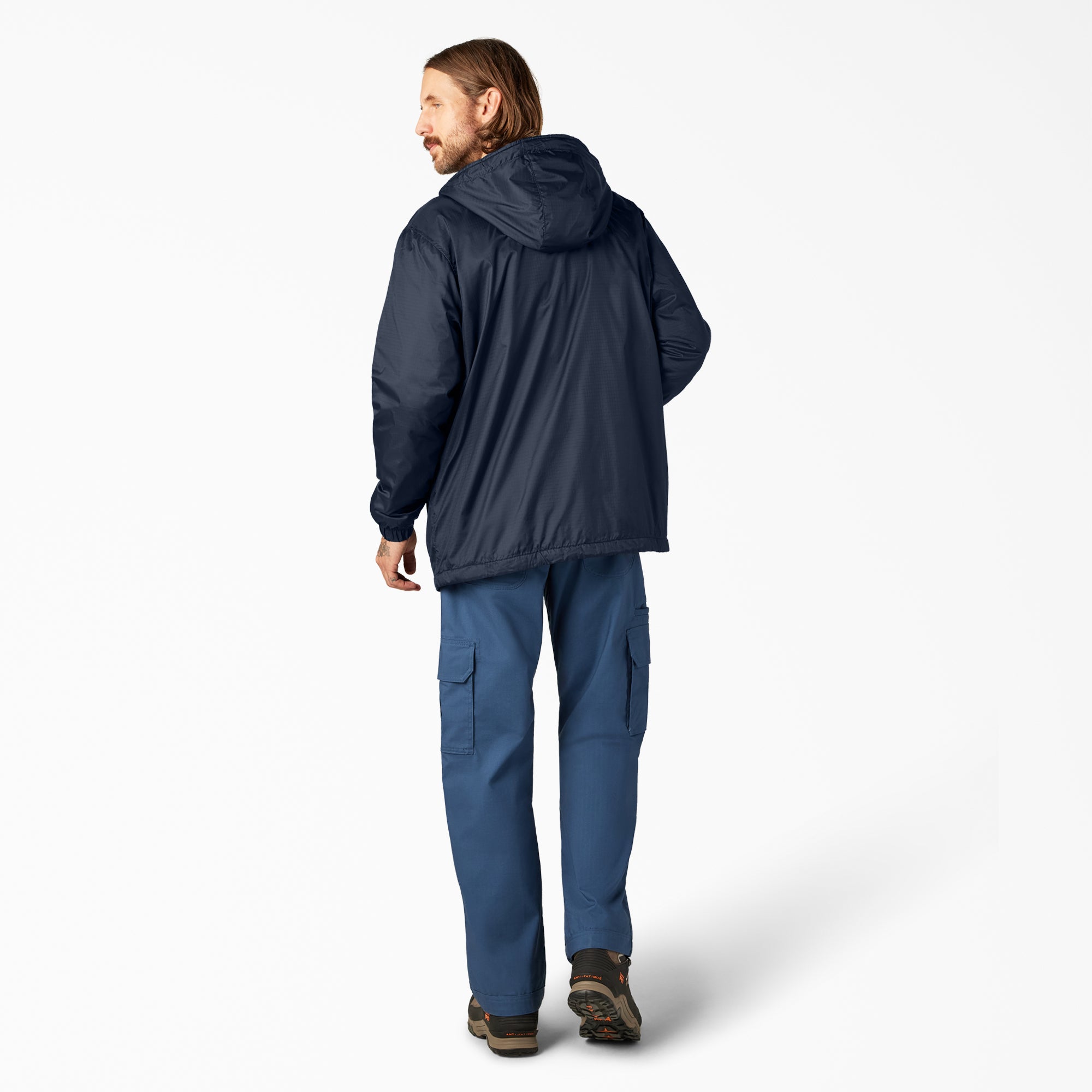 Fleece Lined Nylon Hooded Jacket | Dickies US