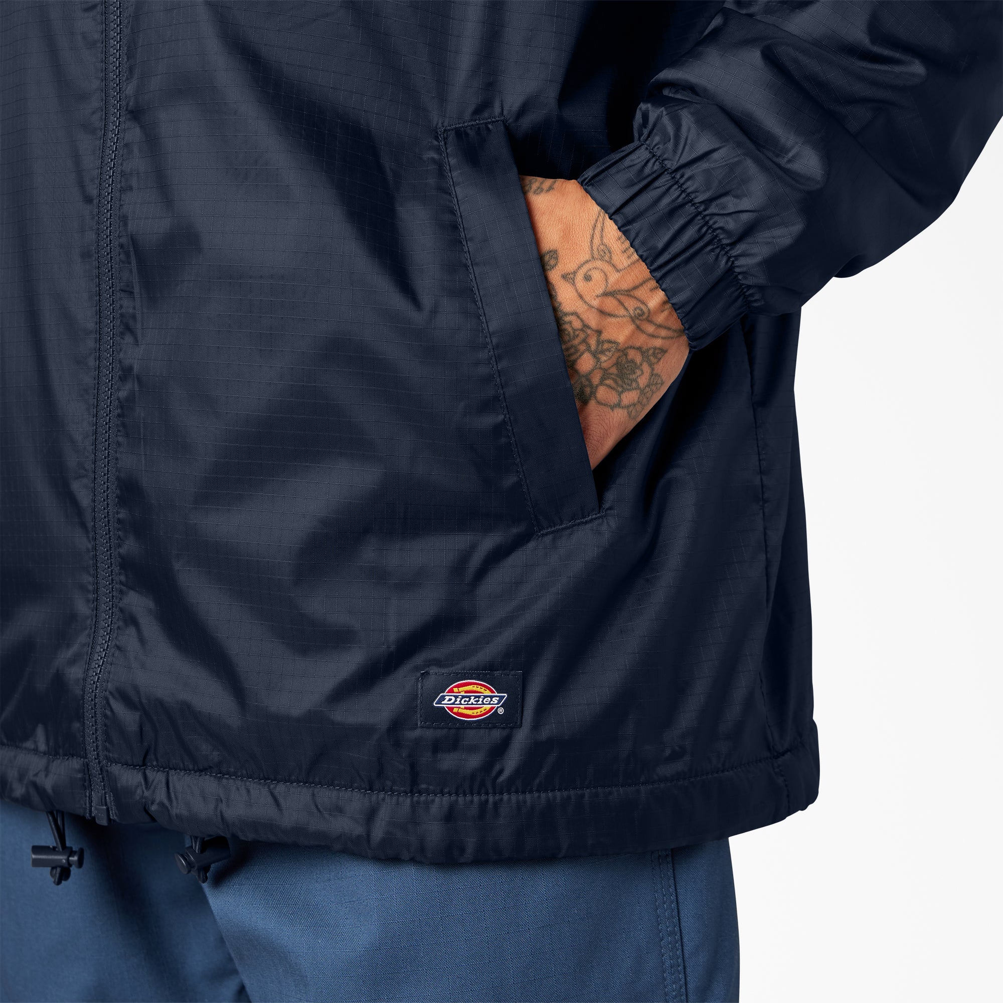 Fleece Lined Nylon Hooded Jacket | Dickies US