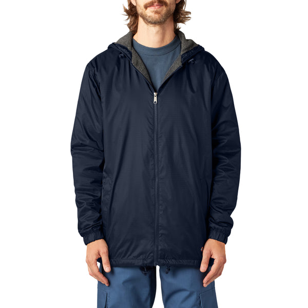 Fleece Lined Nylon Hooded Jacket | Dickies US