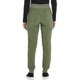 Women's EDS Essentials Mid Rise Scrub Jogger - Olive - 2