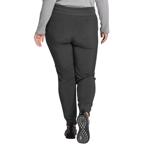 Women's EDS Essentials Mid Rise Scrub Jogger - Pewter - 2