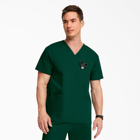 Men's EDS Signature V-Neck Scrub Top | Dickies US