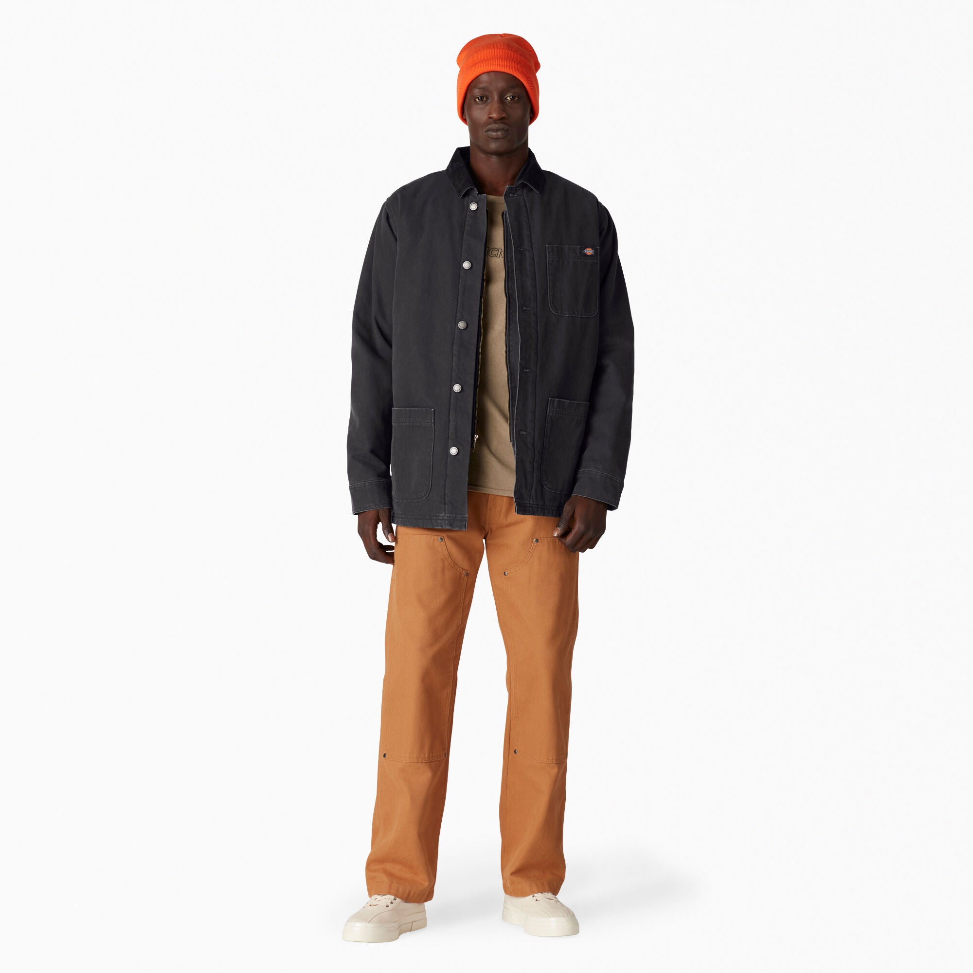 Stonewashed Duck Lined Chore Coat | Dickies US