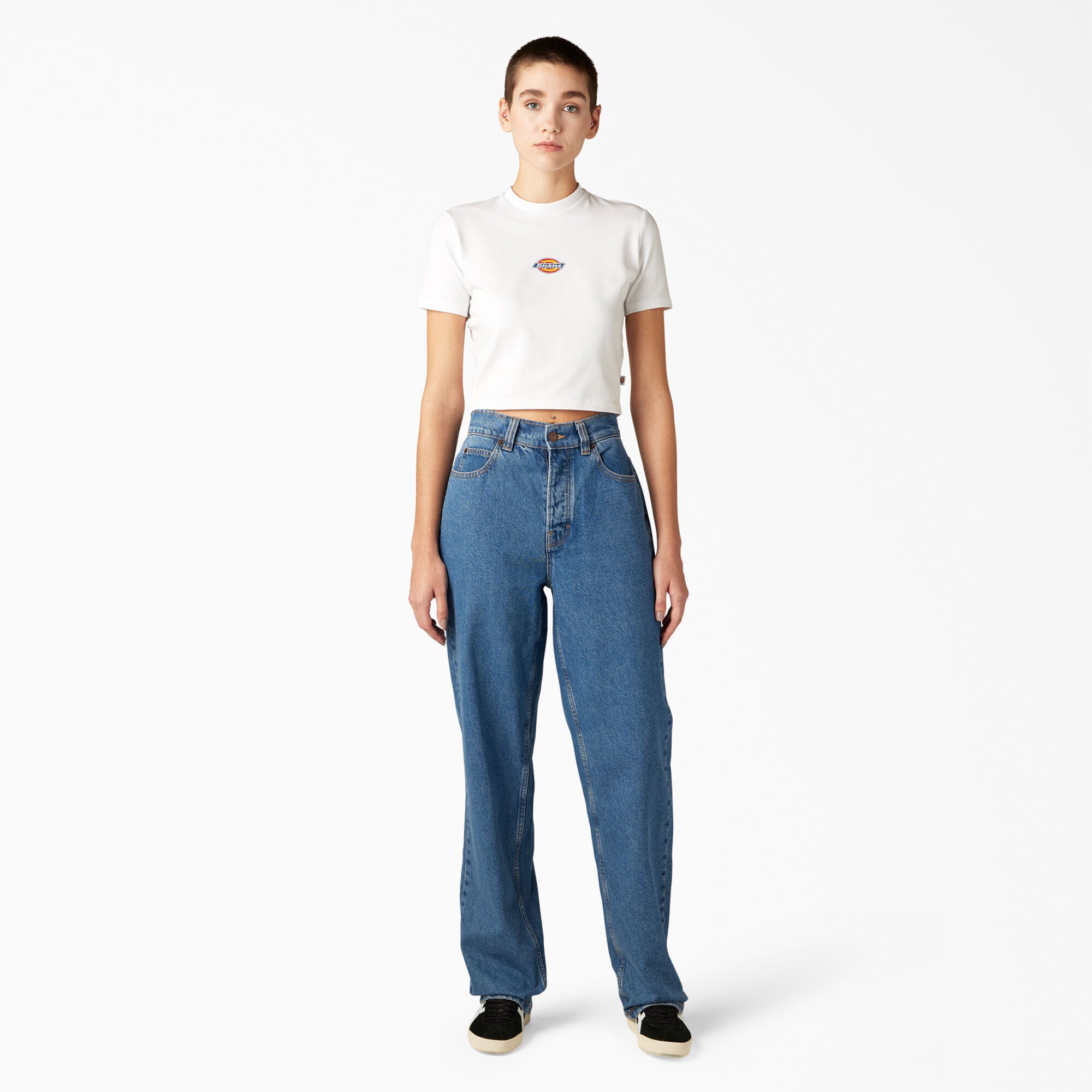 Women's Maple Valley Logo Cropped T-Shirt | Dickies US