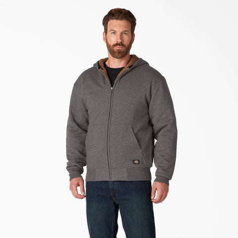 High Pile Fleece Lined Full Zip Hoodie | Dickies US