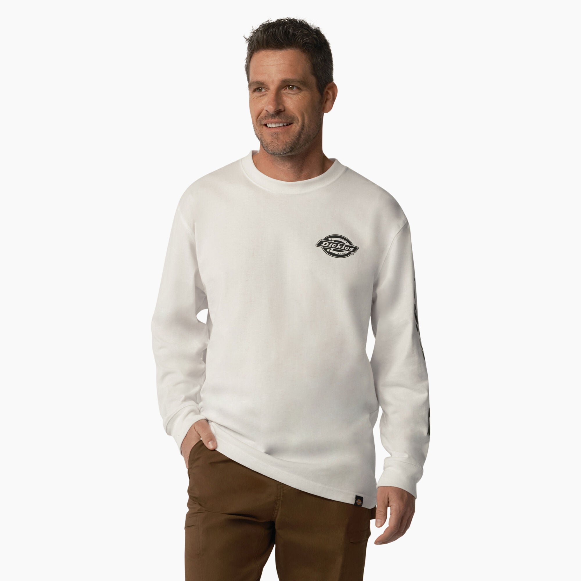 Long Sleeve Heavyweight Logo T-Shirt | Dickies US