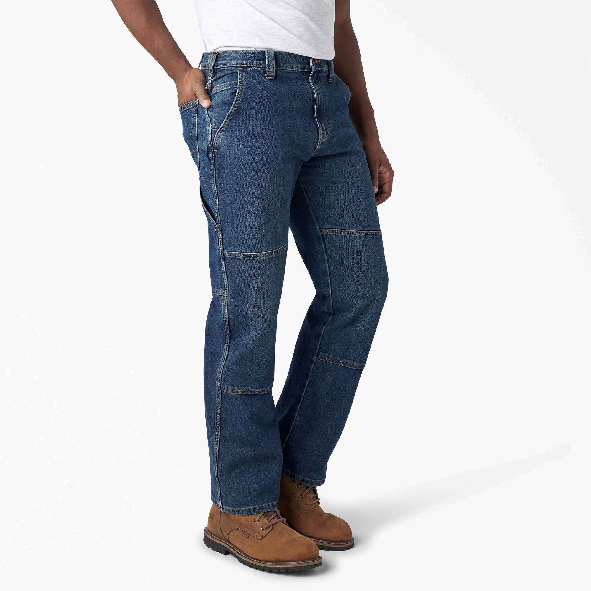 FLEX Relaxed Fit Double Knee Jeans | Dickies US
