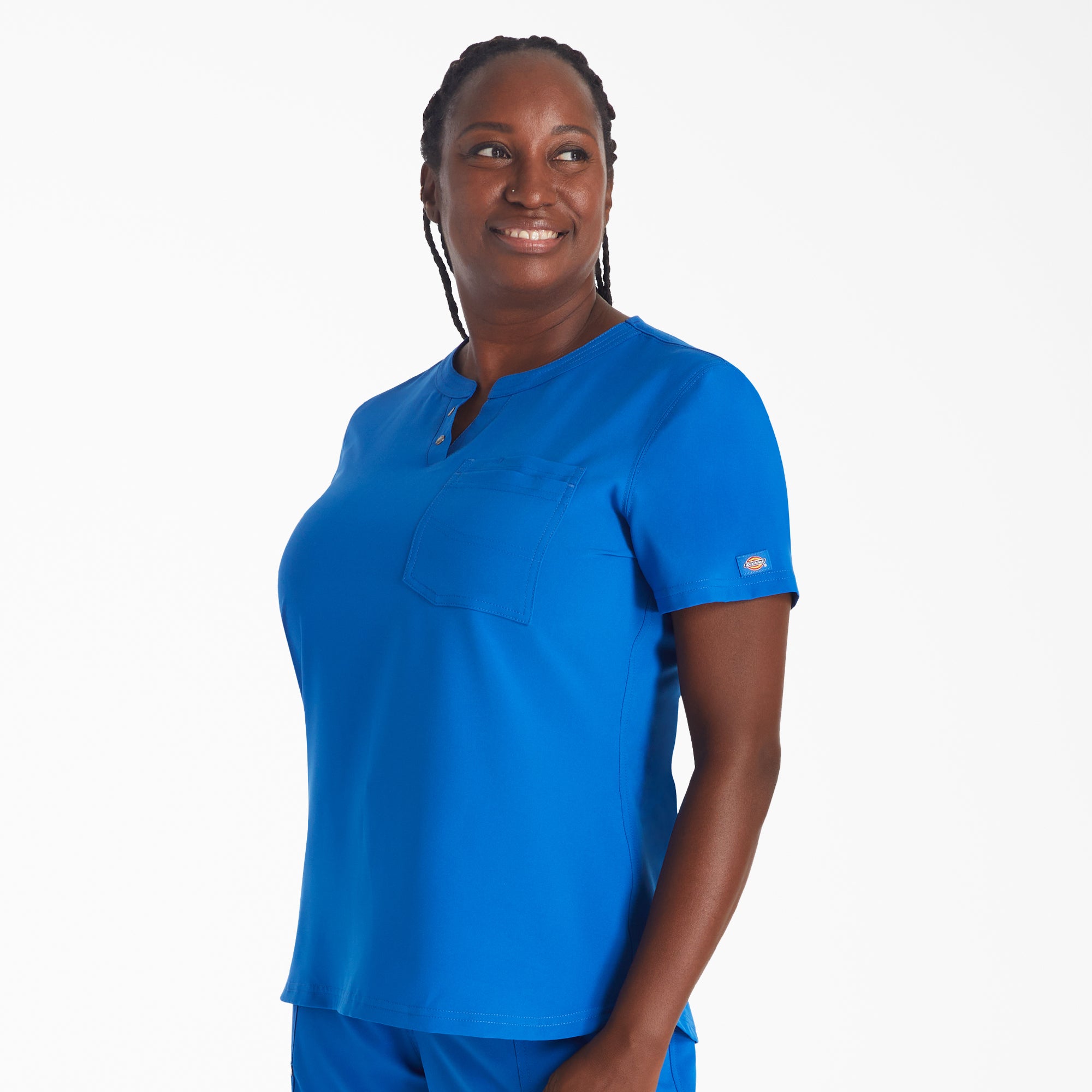 Women's EDS NXT Henley Scrub Top | Dickies US
