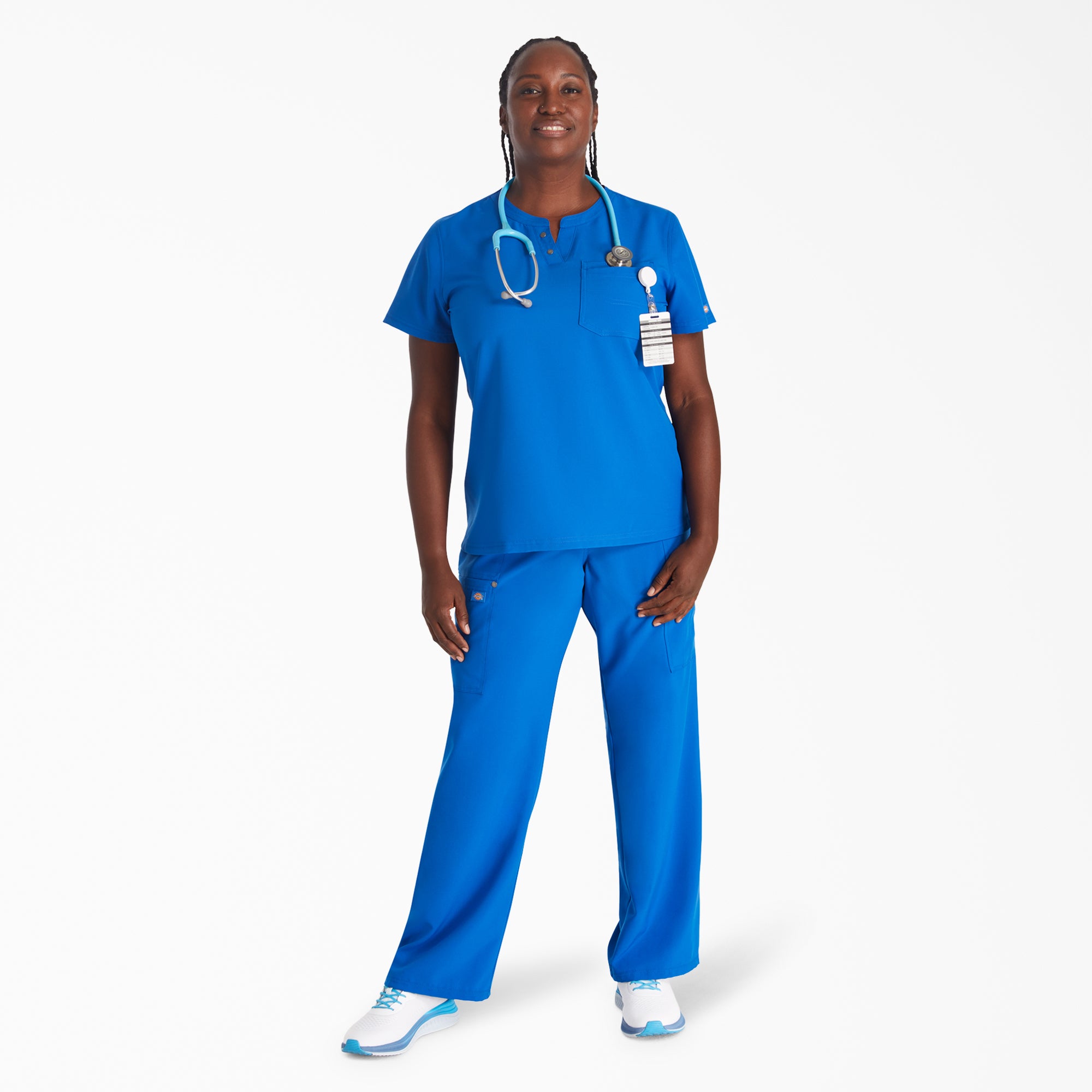 Women's EDS NXT Henley Scrub Top | Dickies US
