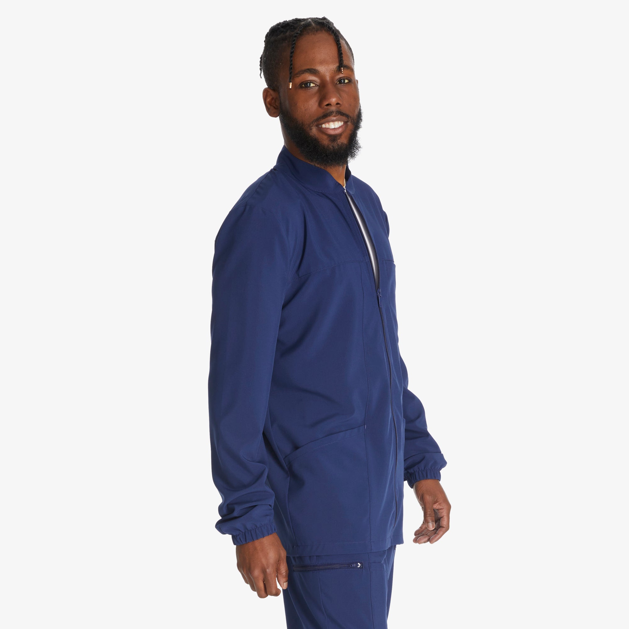 Men's EDS Essentials Zip Front Scrub Jacket | Dickies US