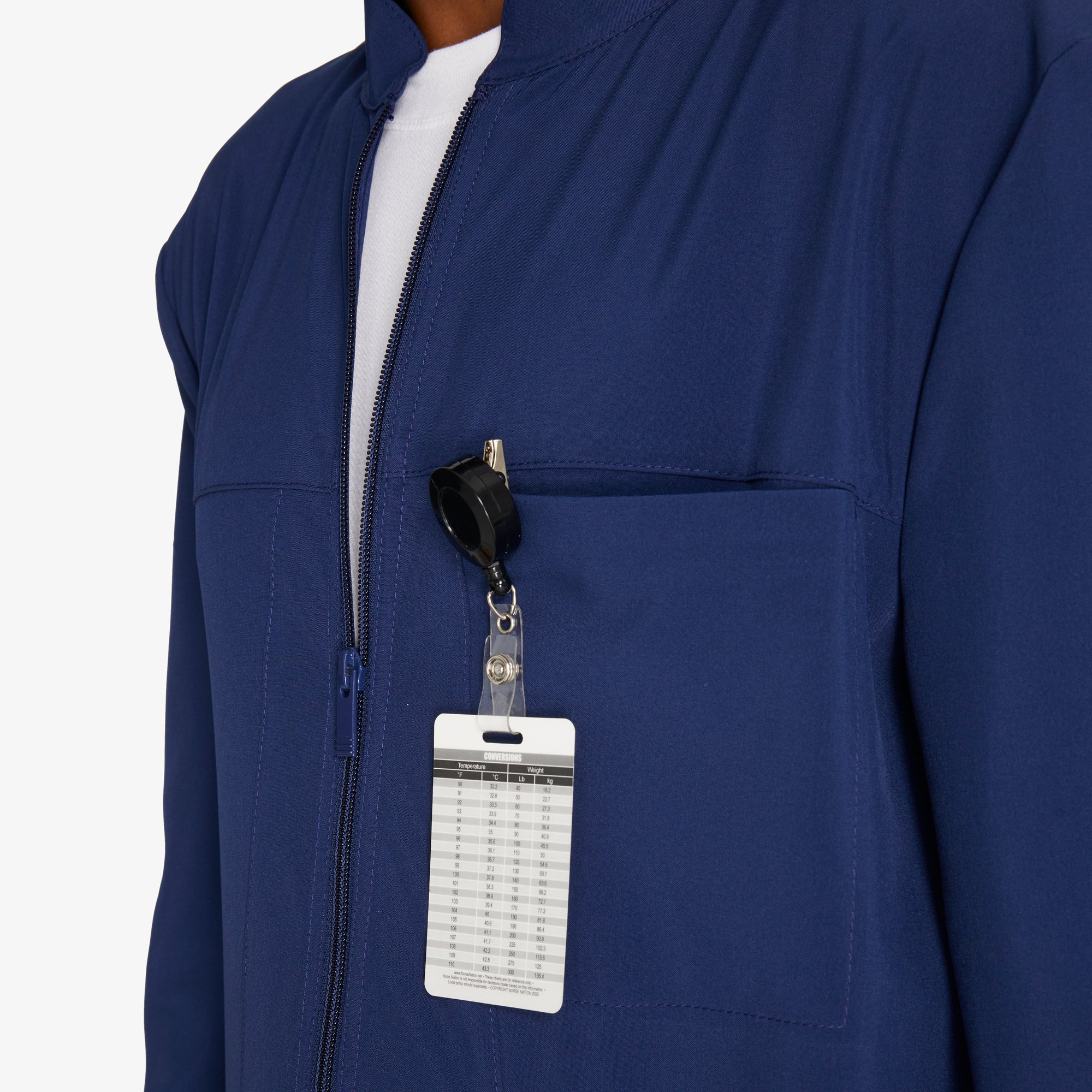 Men's EDS Essentials Zip Front Scrub Jacket | Dickies US