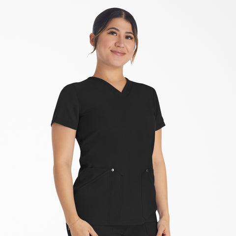 Women's EDS NXT V-Neck Scrub Top | Dickies US