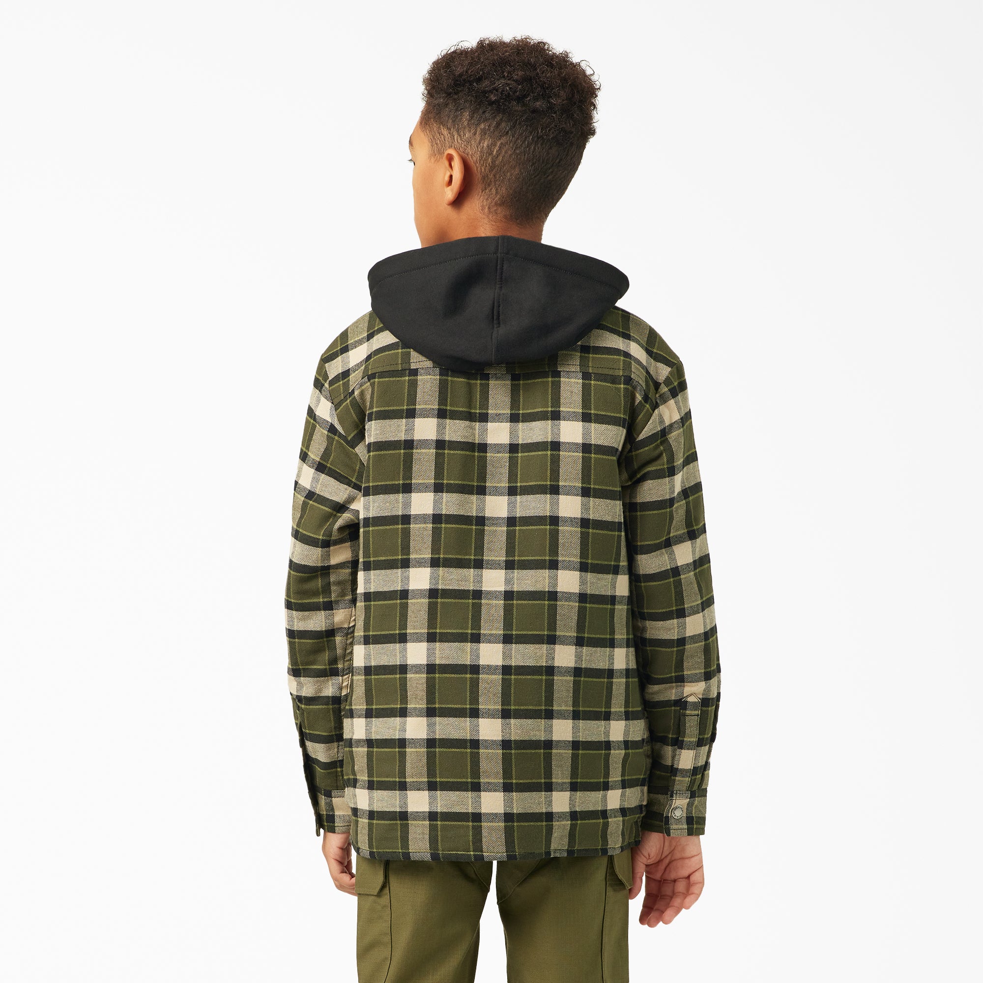 Boys' Flannel Shirt Jacket | Dickies US