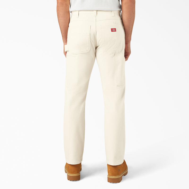 Dickies utility carpenter style painter pants in white Dickies utility carpenter style painter pants in white