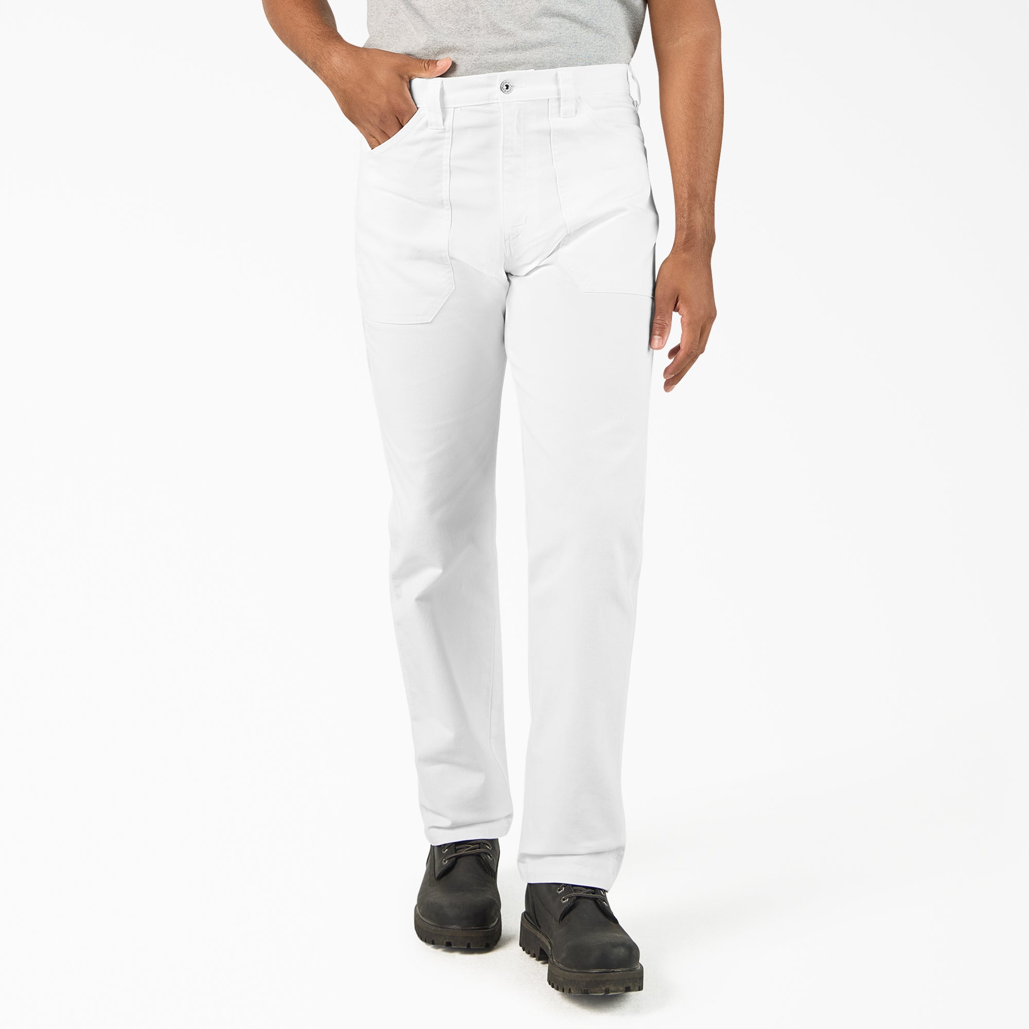 パンツ Dickies White Painter Pants Dickies 36w X 34l White Double Knee Painter Pants | HD Supply