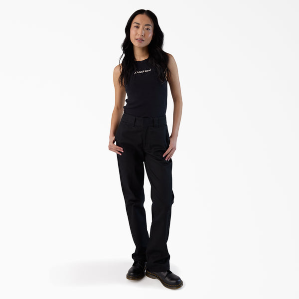 Womens Black Bootcut Work Pants High Waisted Dress Pants Boot Cut Formal Pants Womens Black Womens Black Bootcut Work Pants High Waisted Dress Pants Boot Cut Formal Pants Womens Black