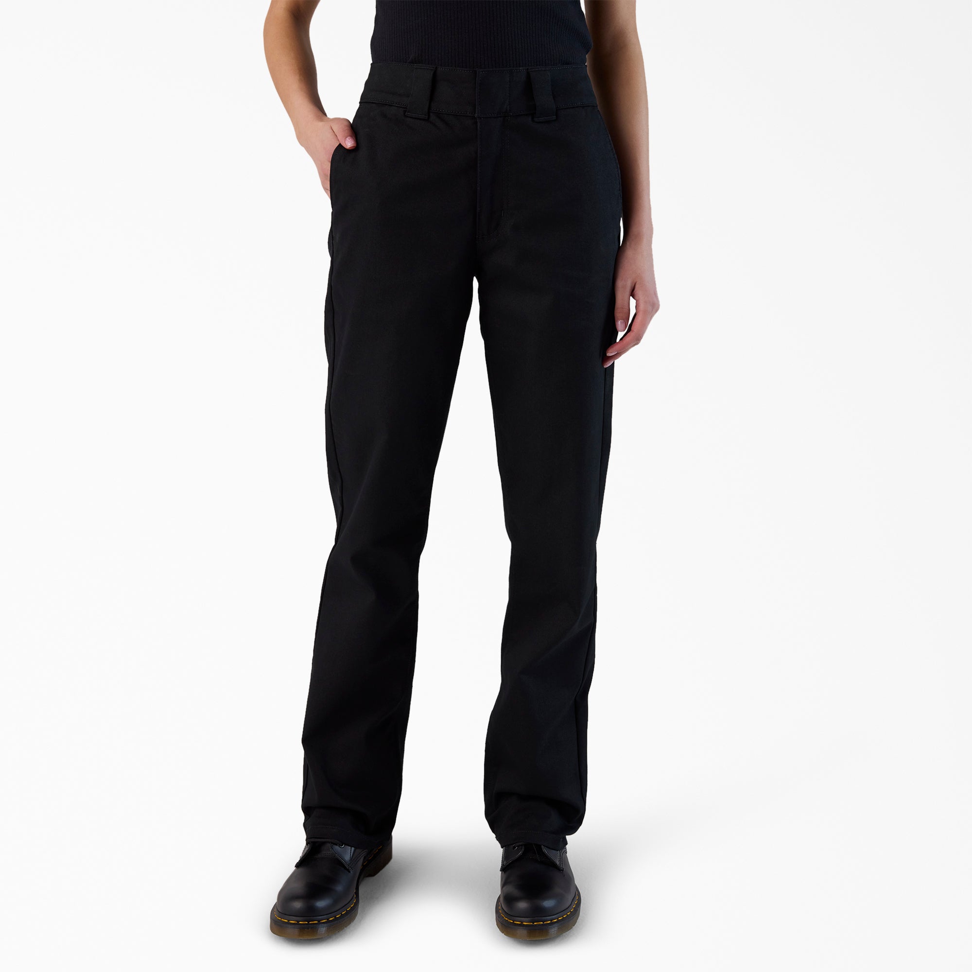Women's Super Flex Bootcut Work Pants | Dickies US Women's Super Flex Bootcut Work Pants | Dickies US