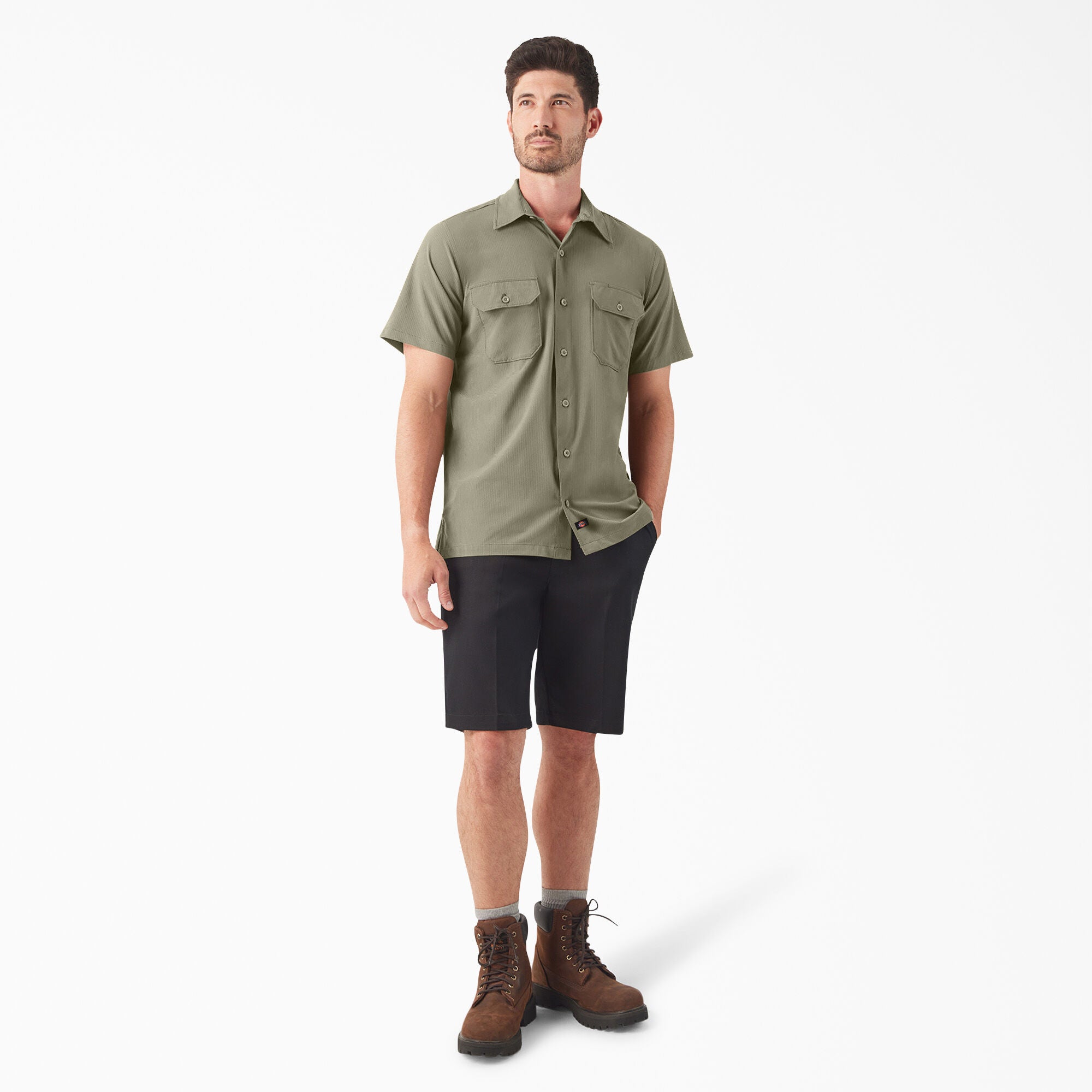 【激レア】60-70's work shortsleeve shirt Short Sleeve Performance Work Shirt | Dickies US
