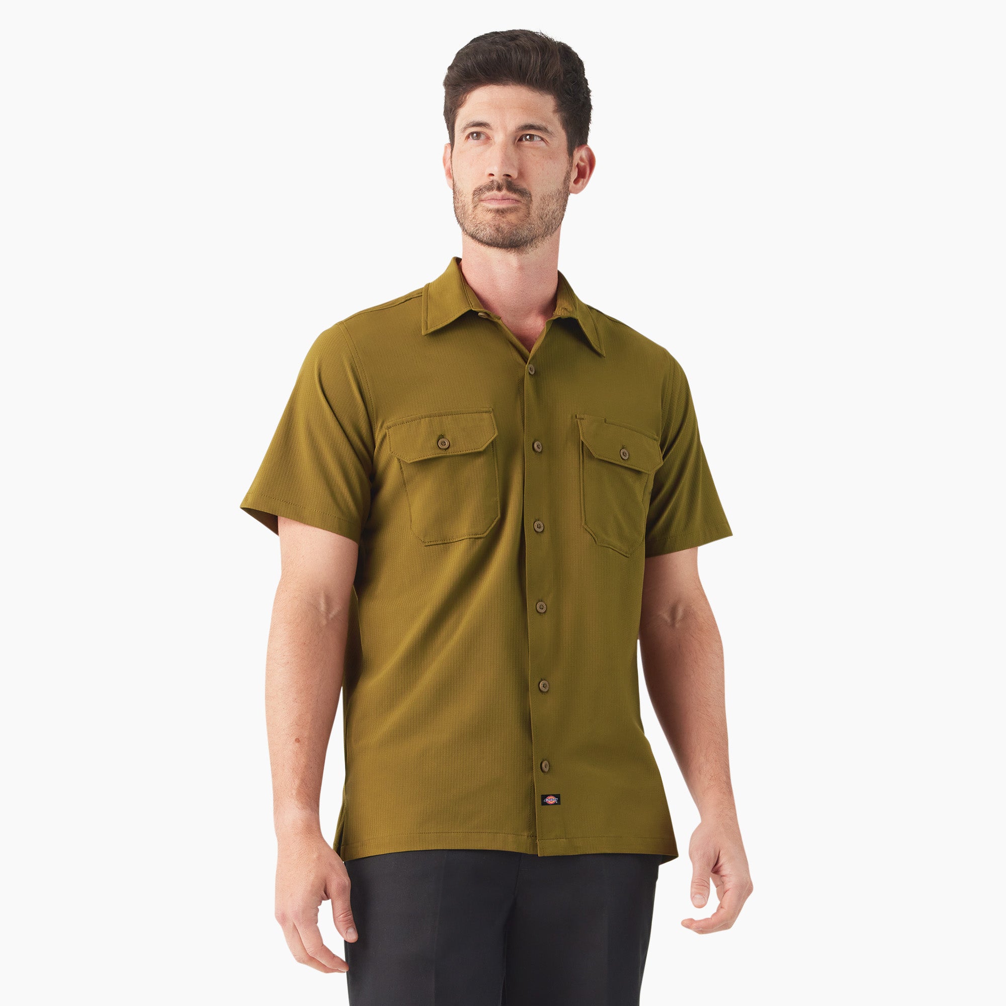 トップス HTC Dickies Short Sleeve Work Shirt Men's Short Sleeve Work Shirt - Dickies US