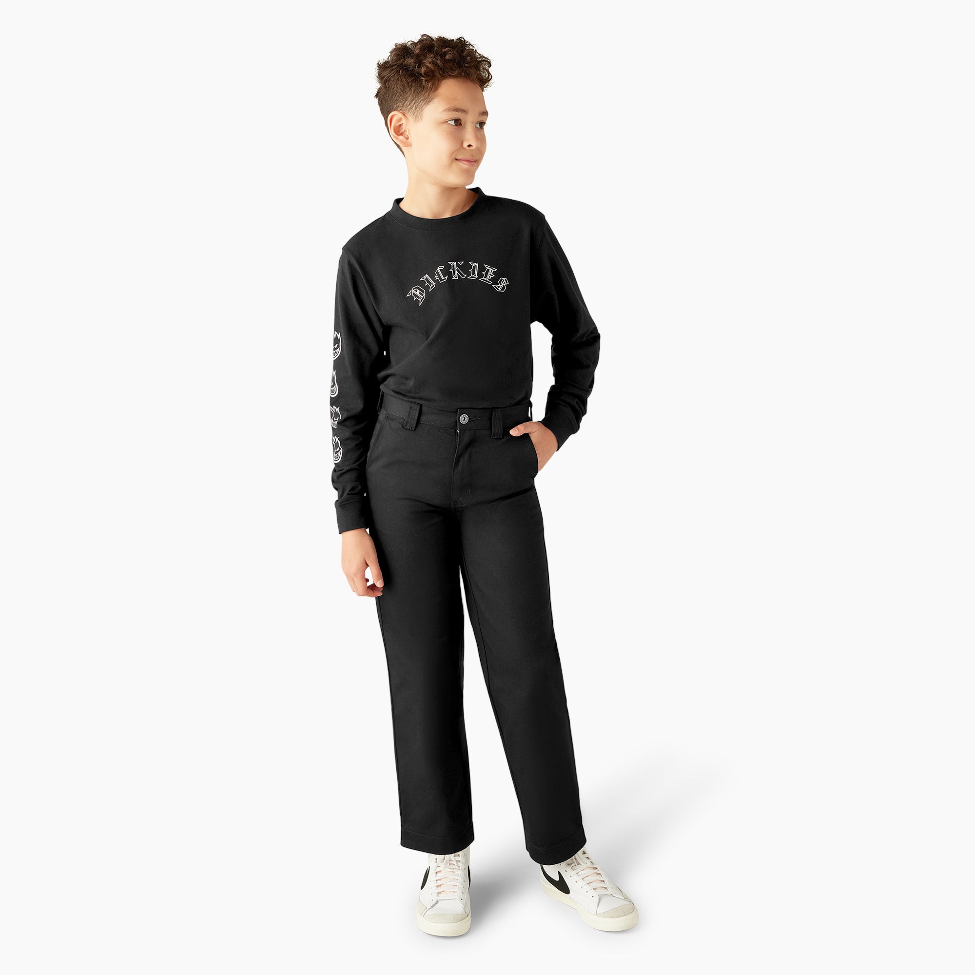 s_boy Dickies X Spitfire Kid's Flannel Cuff Pants | Dickies US
