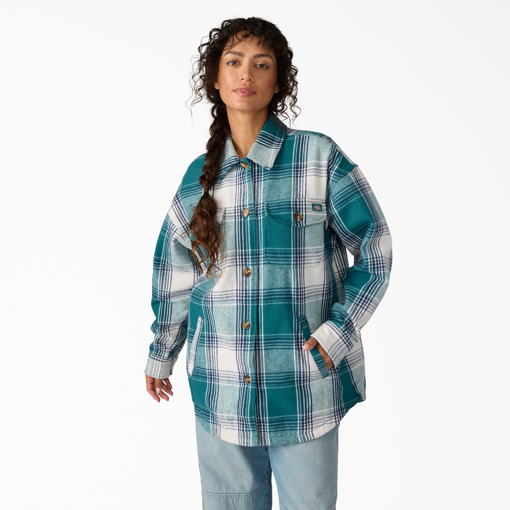 Women's Flannel Shacket | Dickies US