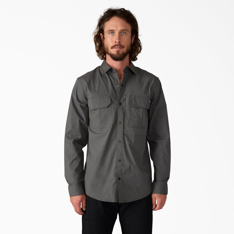 Dickies Men's Tradebuilt Utility Long Sleeve Work Shirt Black | Medium Dickies Men's Tradebuilt Utility Long Sleeve Work Shirt Black | Medium