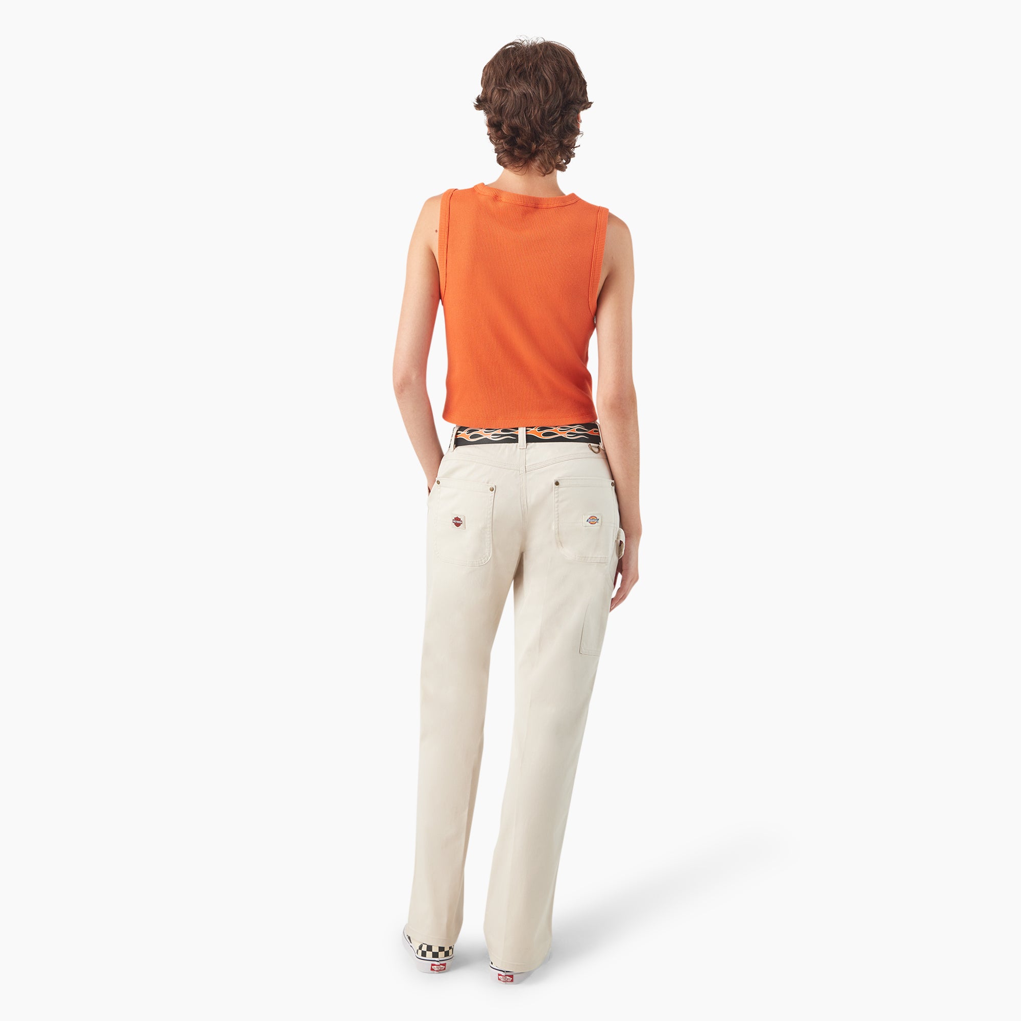 ★lady★ Dickies x Harley-Davidson Women's Carpenter Pants with Belt