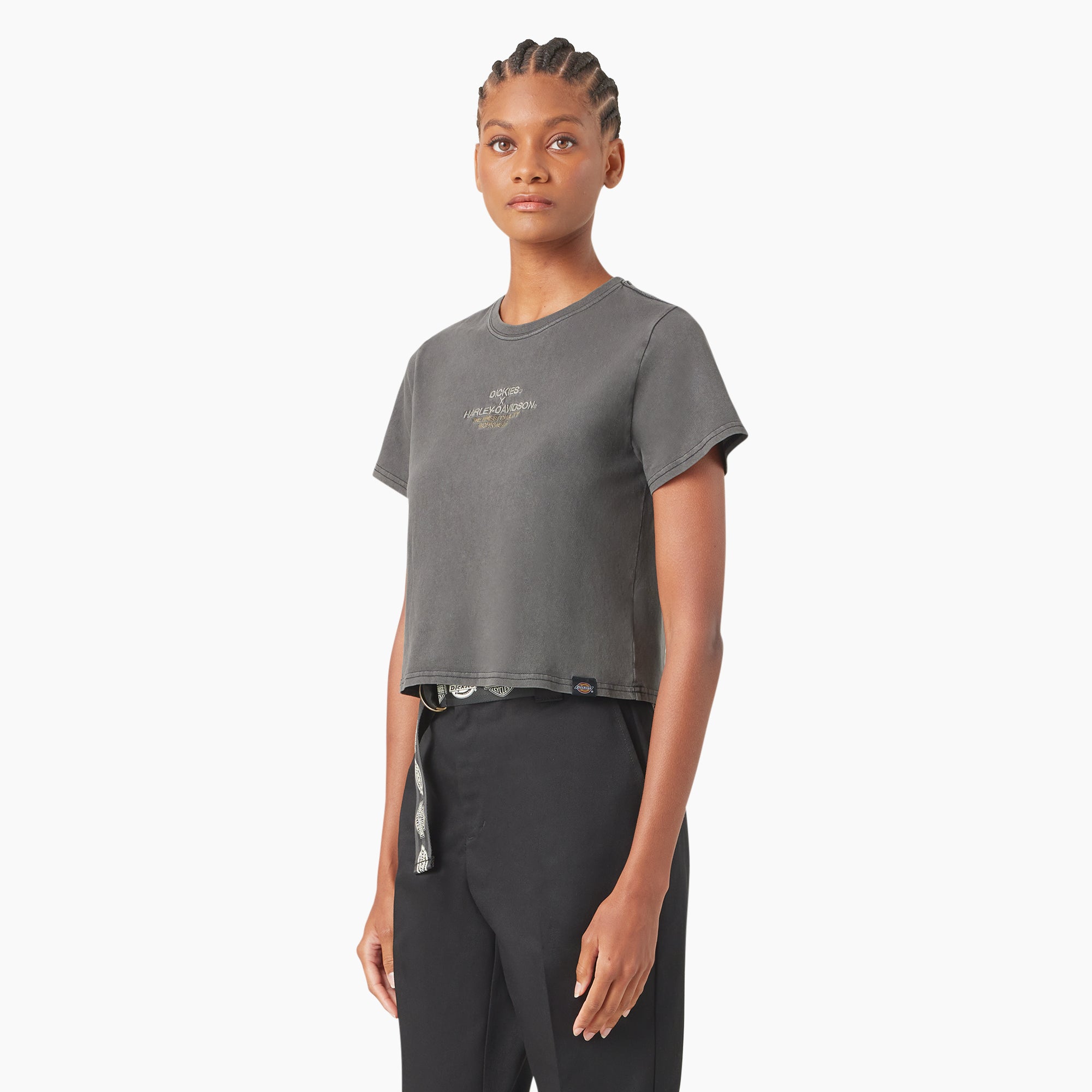 Dickies x Harley-Davidson Women's Vintage Softail Cropped T