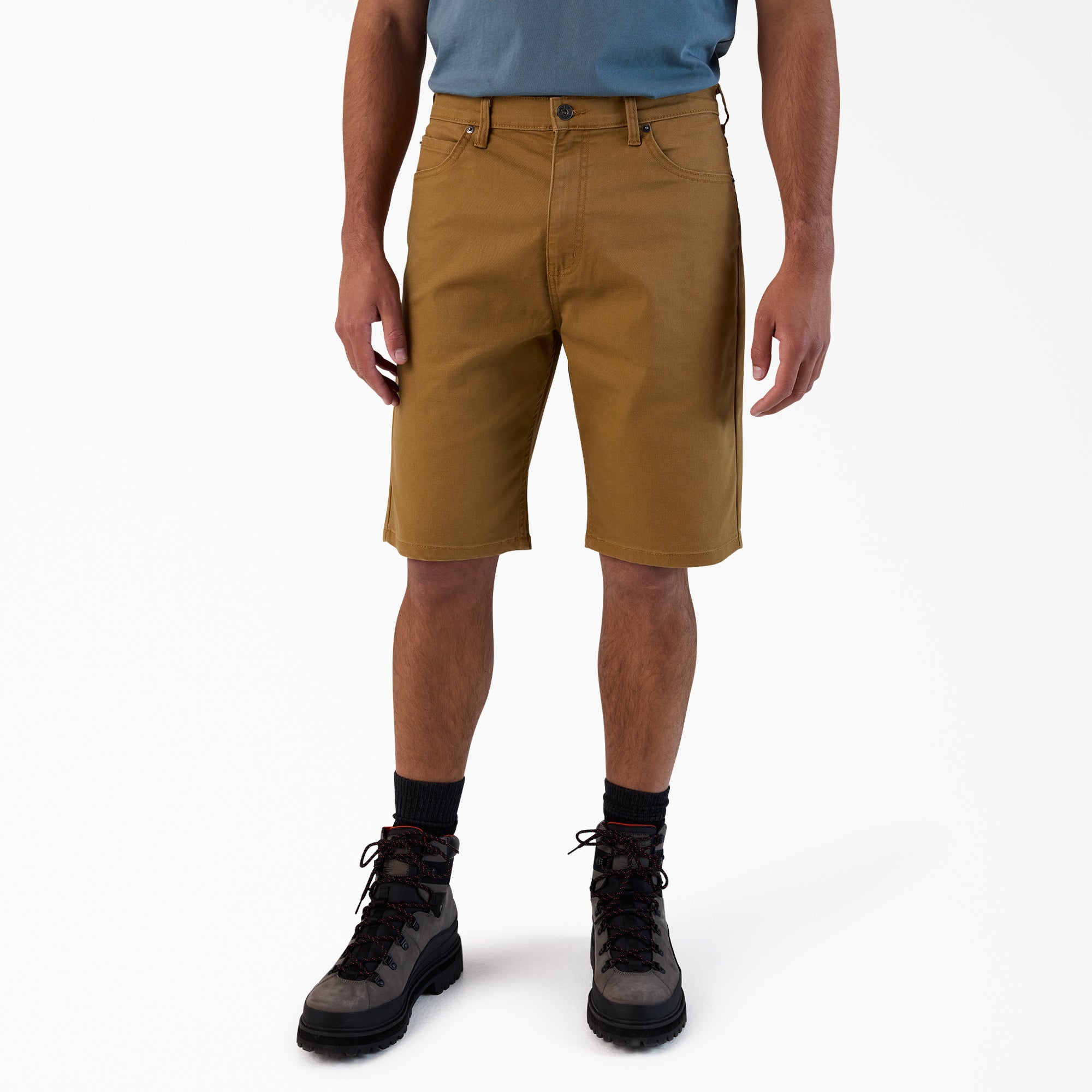 FLEX 5-Pocket Duck Canvas Shorts, 11