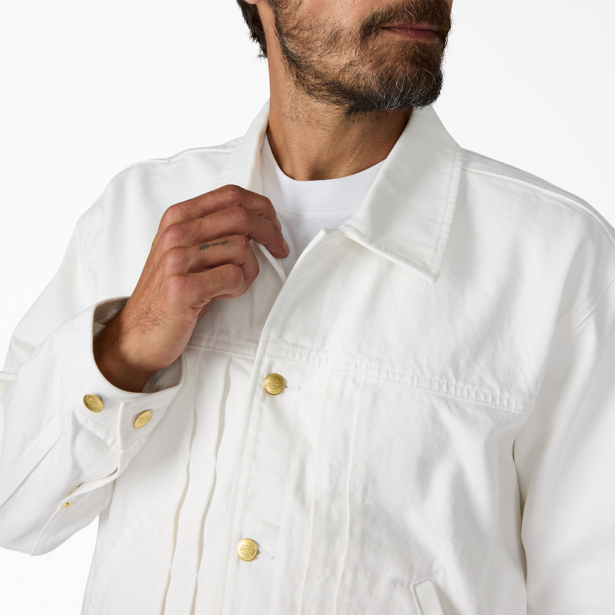 Selvedge Pleated Denim Jacket | Dickies US